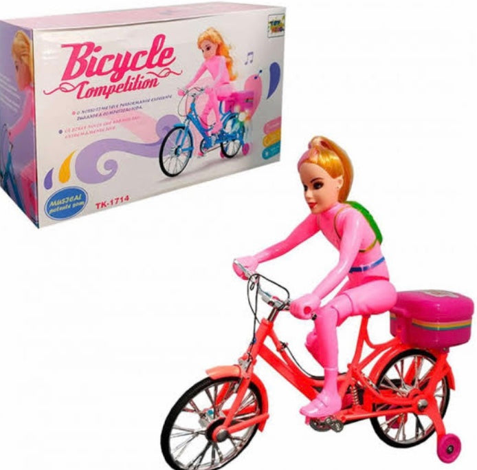 Electric Bicycle Toy, Barbie Mini Cycle, Cute Bicycle Toy For kids, Beautiful Barbie Doll Bicycle Electric Bicycle Toy, Barbie Mini Cycle, Cute Bicycle Toy For kids, Beautiful Barbie Doll Bicycle